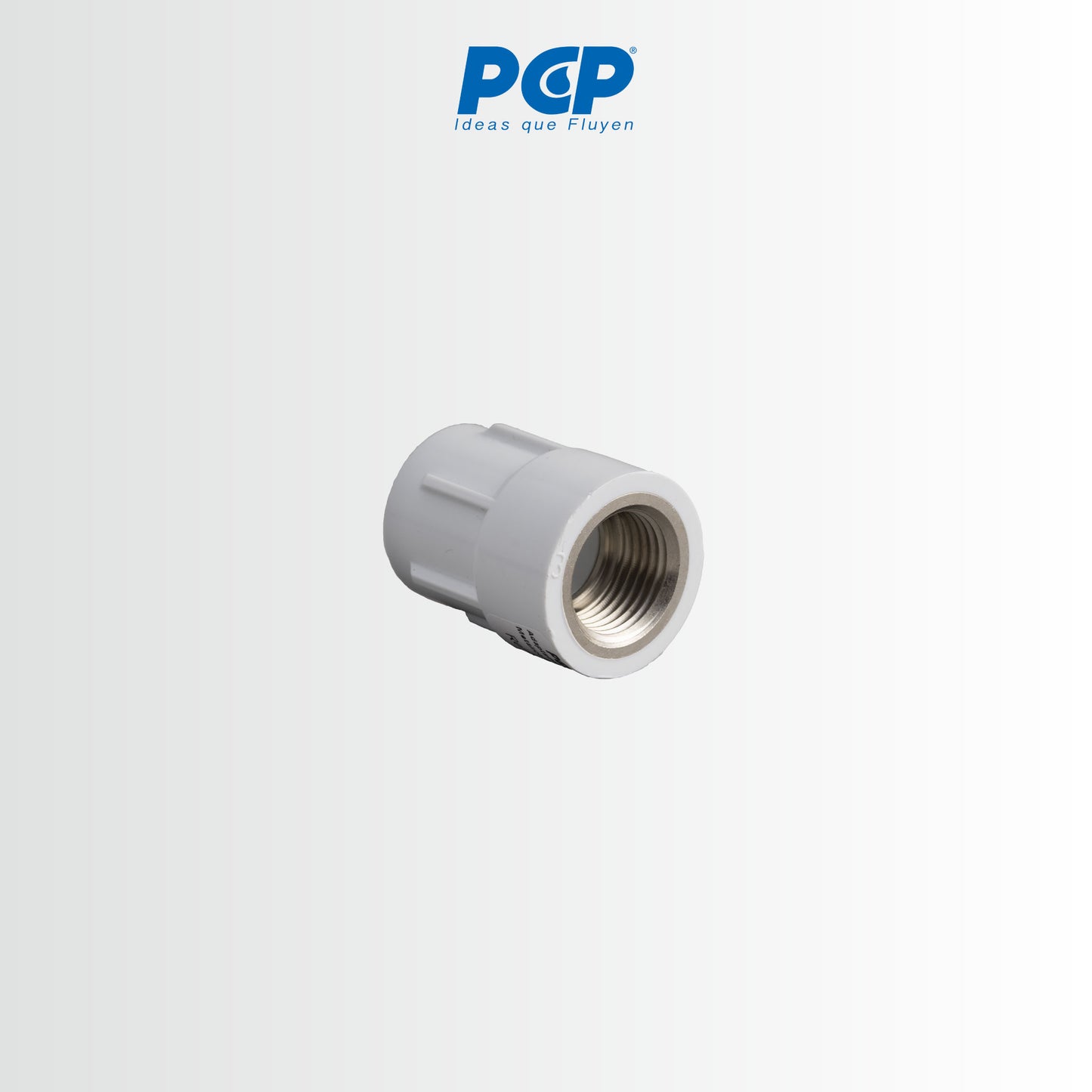 Union adaptador hembra con inserto metálico de 1/2" DZR