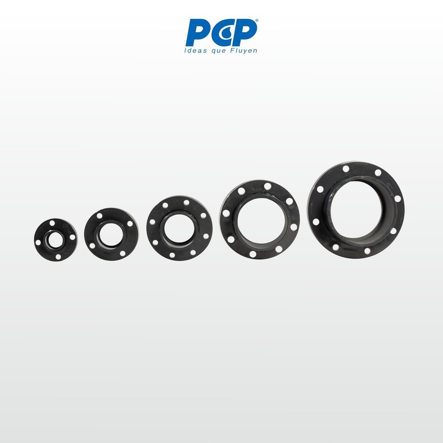 Bridas en PVC tipo pesado 8"