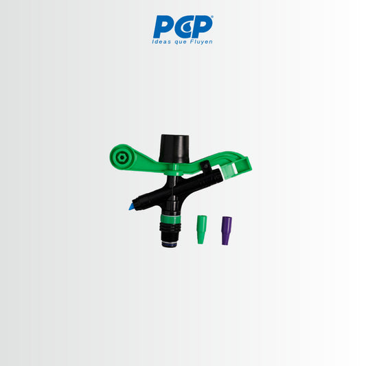 Aspersor de rosca de 3/4" NPT a 23°