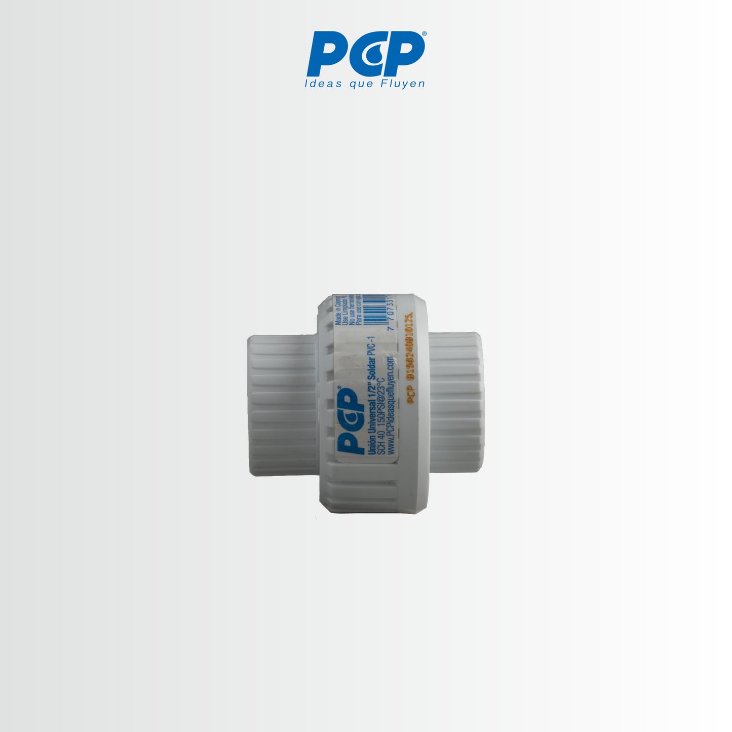 Tuerca unión en PVC tipo pesadas 3/4"