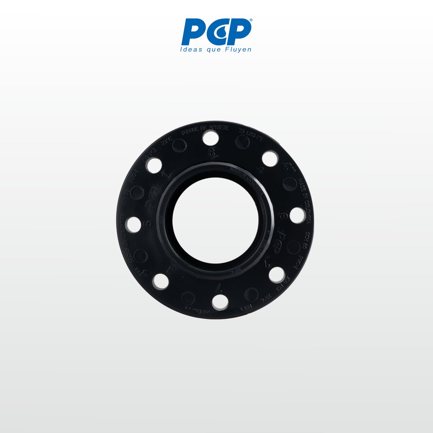 Bridas en PVC tipo pesado 8"