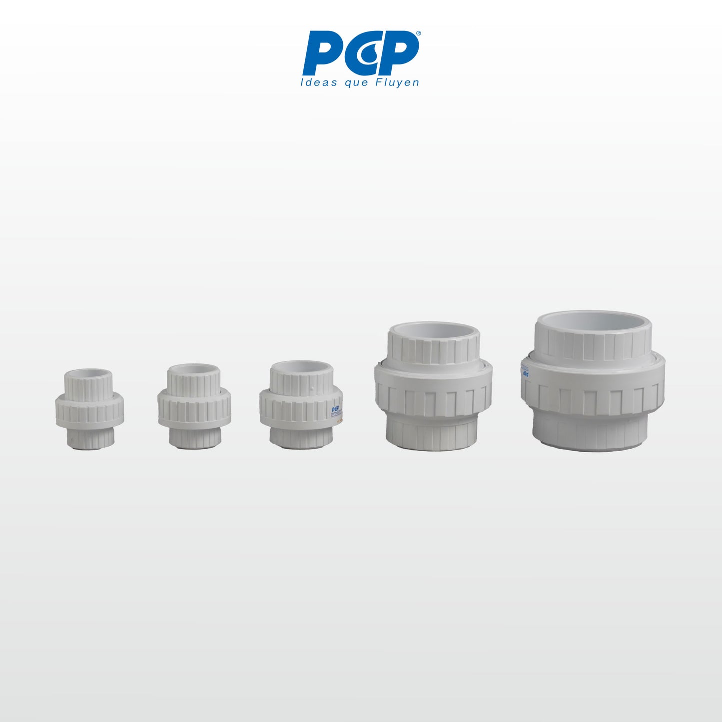 Tuerca unión en PVC tipo pesadas 3/4"