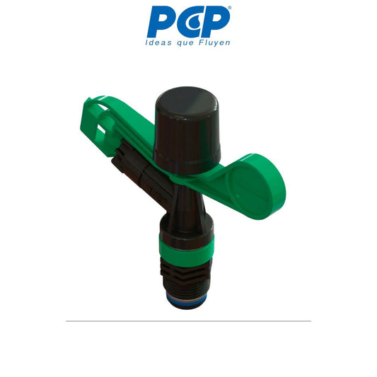 Aspersor de rosca 1/2" NPT a 14°