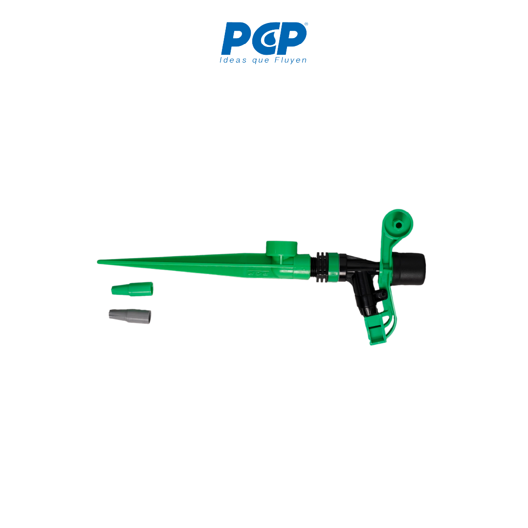 Aspersor de rosca de 3/4" NPT a 23°