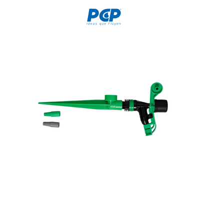 Aspersor de rosca de 3/4" NPT a 23°